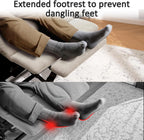 MCombo Power Lift Recliner Chair for Elderly with Extended Footrest Fabric