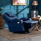 MCombo Electric Power Lift Recliner Massage Heat Chair for Elderly 3 Positions 2 Pockets USB
