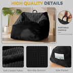 MAXYOYO Bean Bag Chair Floor Sofa with Handle and Pocket for Adults and Kids