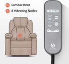 MCombo Power Lift Recliner Chair for Elderly with Heat Massage USB Cup Holders