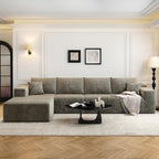 Settab Cloud Modular Sectional Sofa U Shaped Deep Seat Living Room Couch