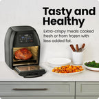 Chefman 12 Quart Air Fryer Oven 6 in 1 Convection Countertop with Presets