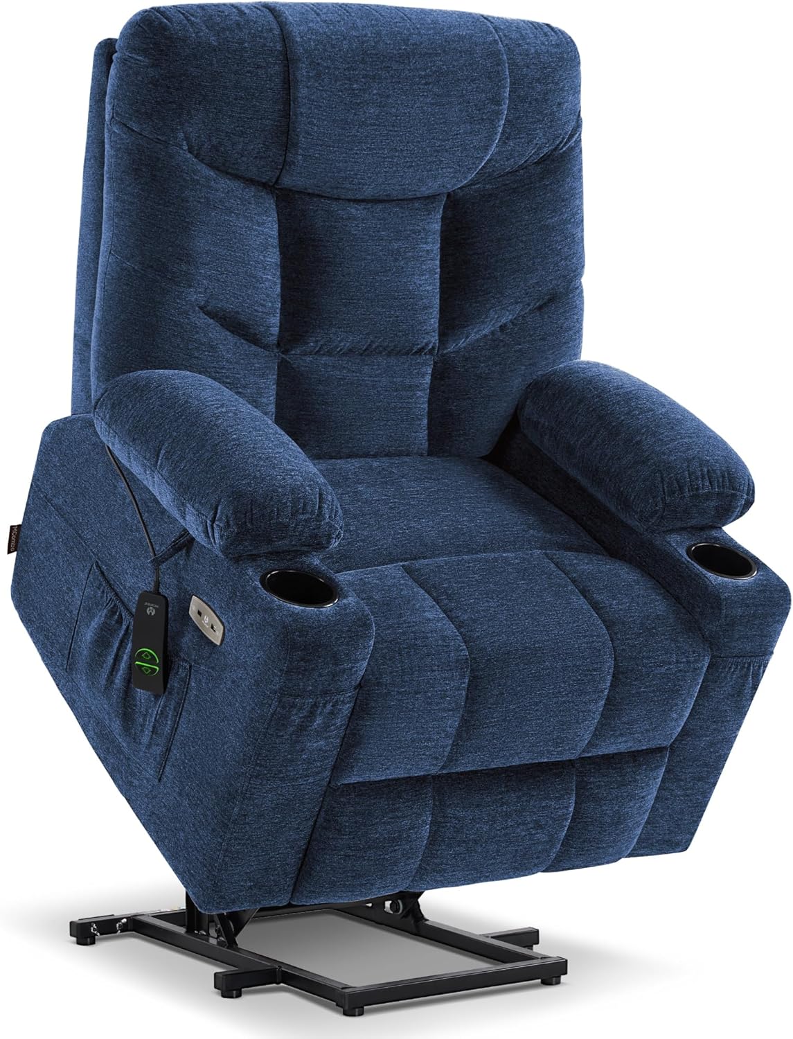 MCombo Power Lift Recliner Chair for Elderly with Extended Footrest Fabric