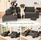 Afuson Boneless Sectional Sofa L Shape Deep Seat Cloud Couch Living Room