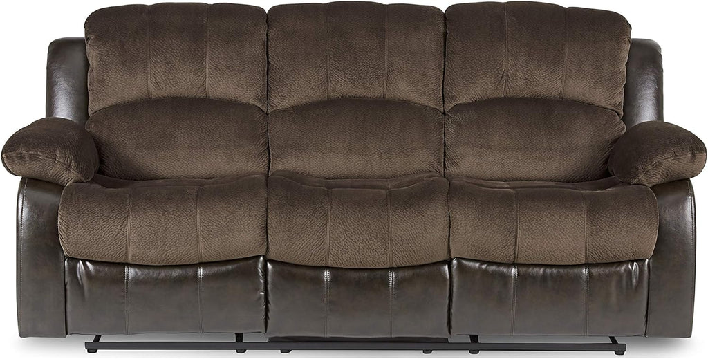 Lexicon Humphreys Loveseat Recliner Double Reclining Sofa Faux Leather