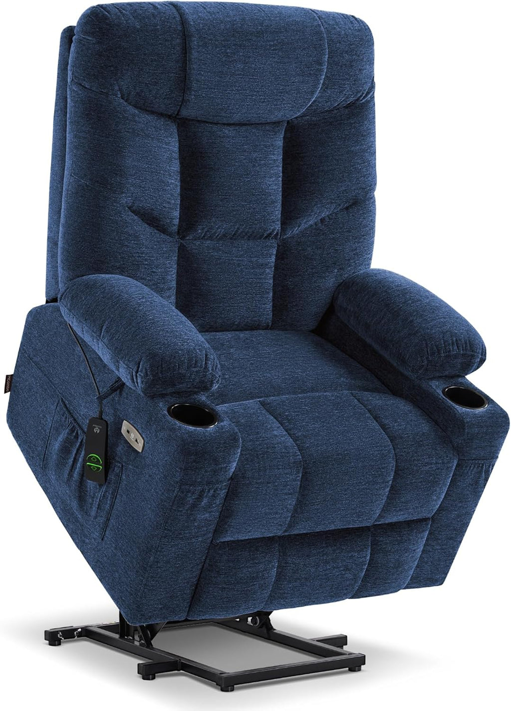 MCombo Power Lift Recliner Chair for Elderly with Extended Footrest Fabric