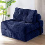MAXYOYO Folding Sofa Bed Convertible Sleeper Chair with Pillow