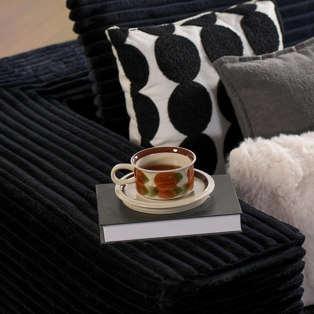 ovios Cloud Sectional Couch with L Shape Chaise Modern Modular Sofa