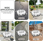 LidoDola 14 Inch Pressure Washer Surface Cleaner with Wheels for Concrete Patio Deck