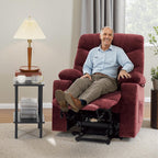 MCombo Power Lift Recliner Chair for Elderly with Extended Footrest Fabric