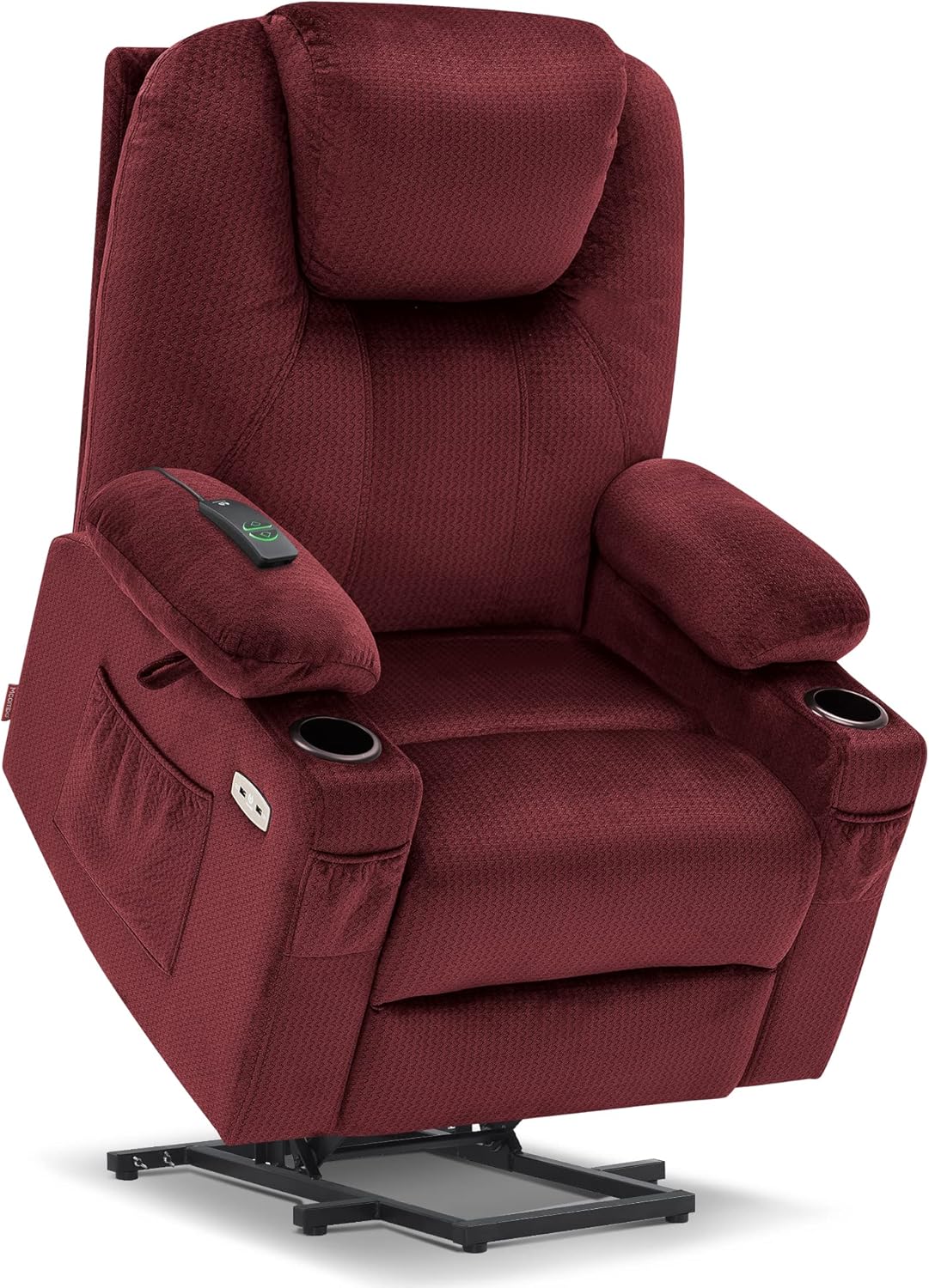 MCombo Power Lift Recliner Chair for Elderly with Heat Massage USB Cup Holders