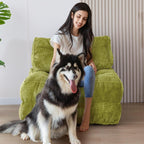 MAXYOYO Folding Sofa Bed Convertible Sleeper Chair with Pillow