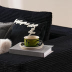 ovios Cloud Sectional Couch with L Shape Chaise Modern Modular Sofa