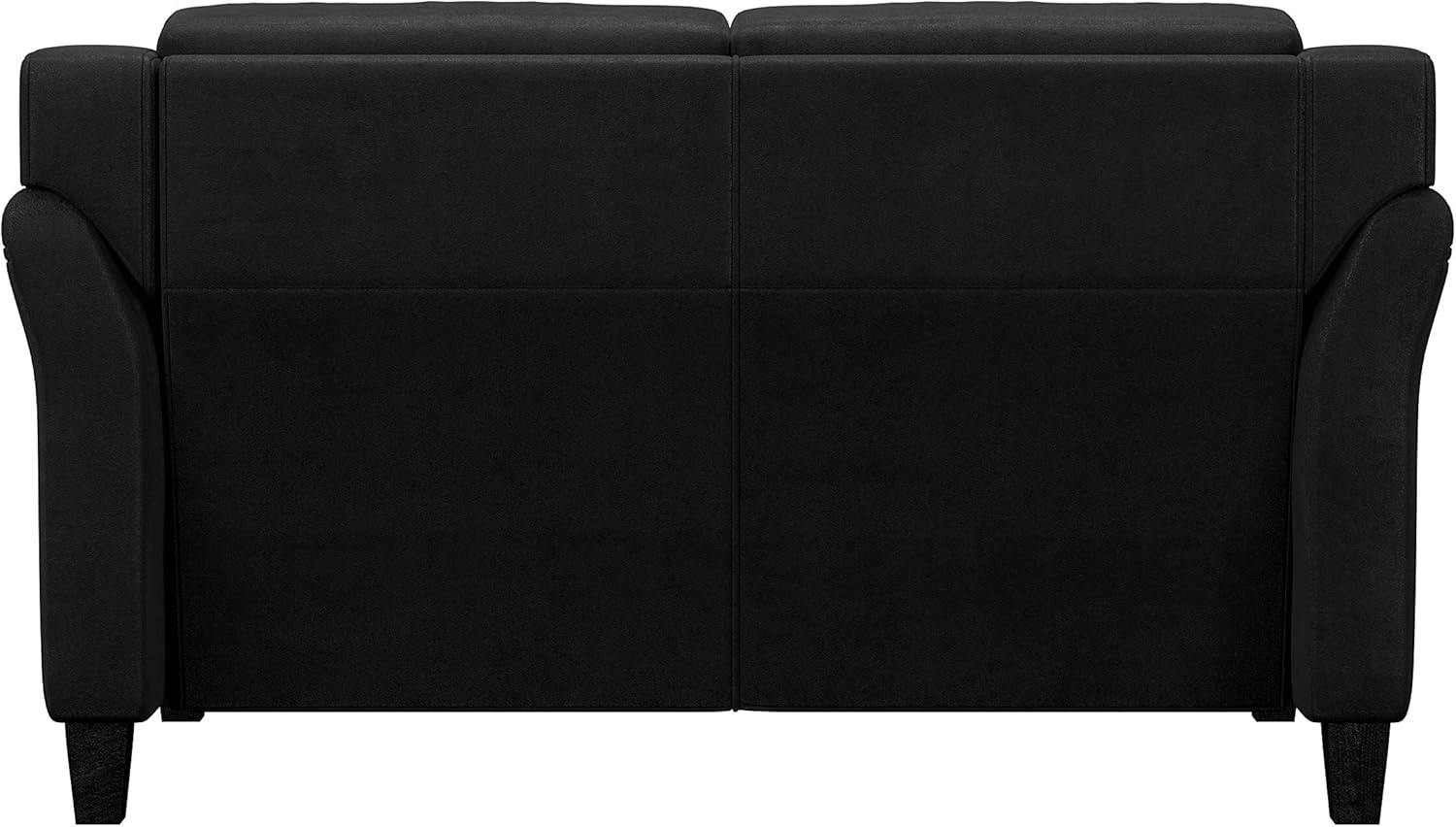 Lifestyle Harrington Sofa Upholstered Microfiber Fabric Curved Arm Couch