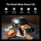 Typhur WiFi Wireless Meat Thermometer Digital with 2 Probes LCD Display for BBQ Grill Oven