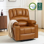 MCombo Power Lift Recliner Chair for Elderly with Heat Massage USB Cup Holders
