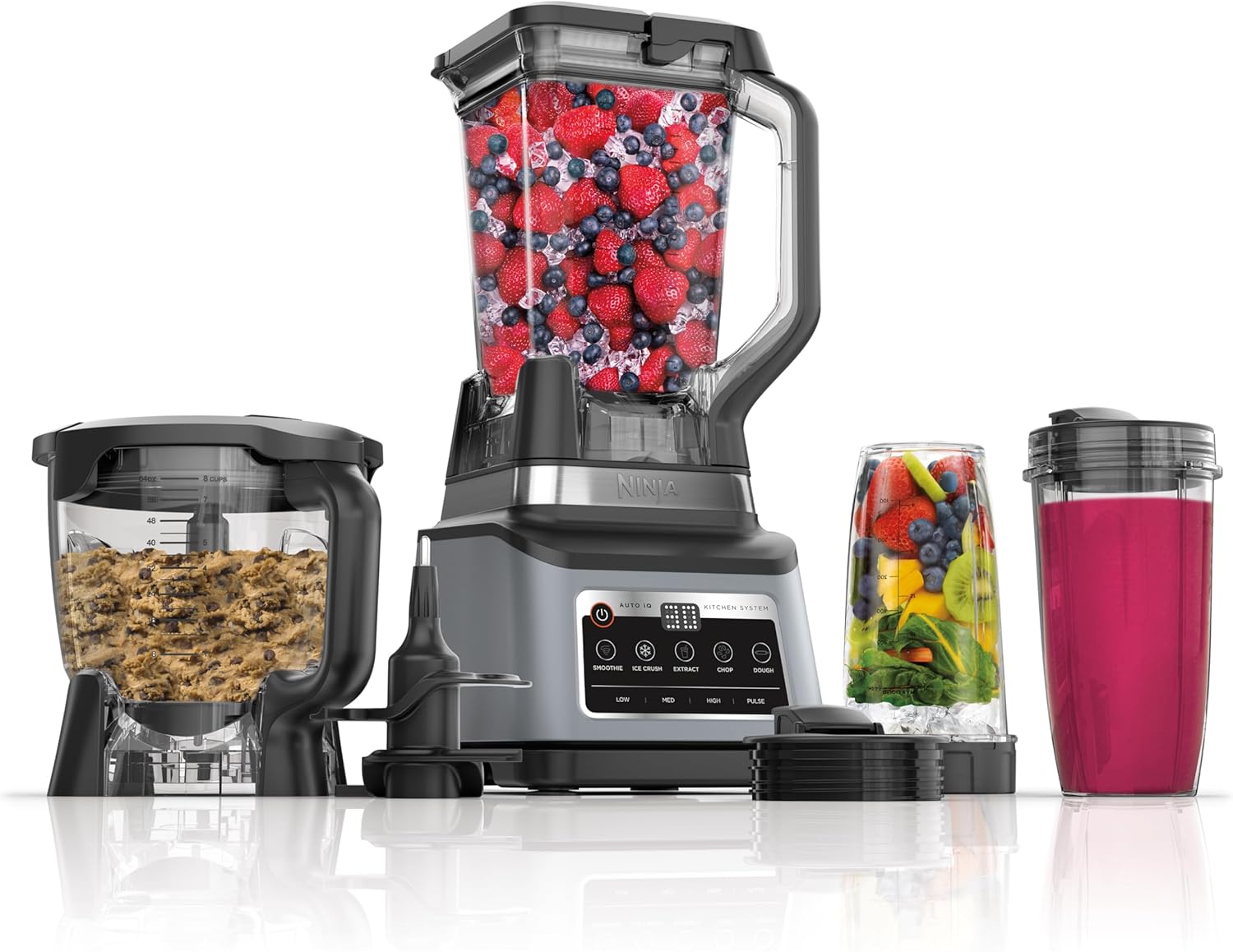 Ninja Blender 1400W High Power Smoothie Maker with 72oz Pitcher Dark Grey