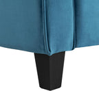 Lifestyle Harrington Sofa Upholstered Microfiber Fabric Curved Arm Couch