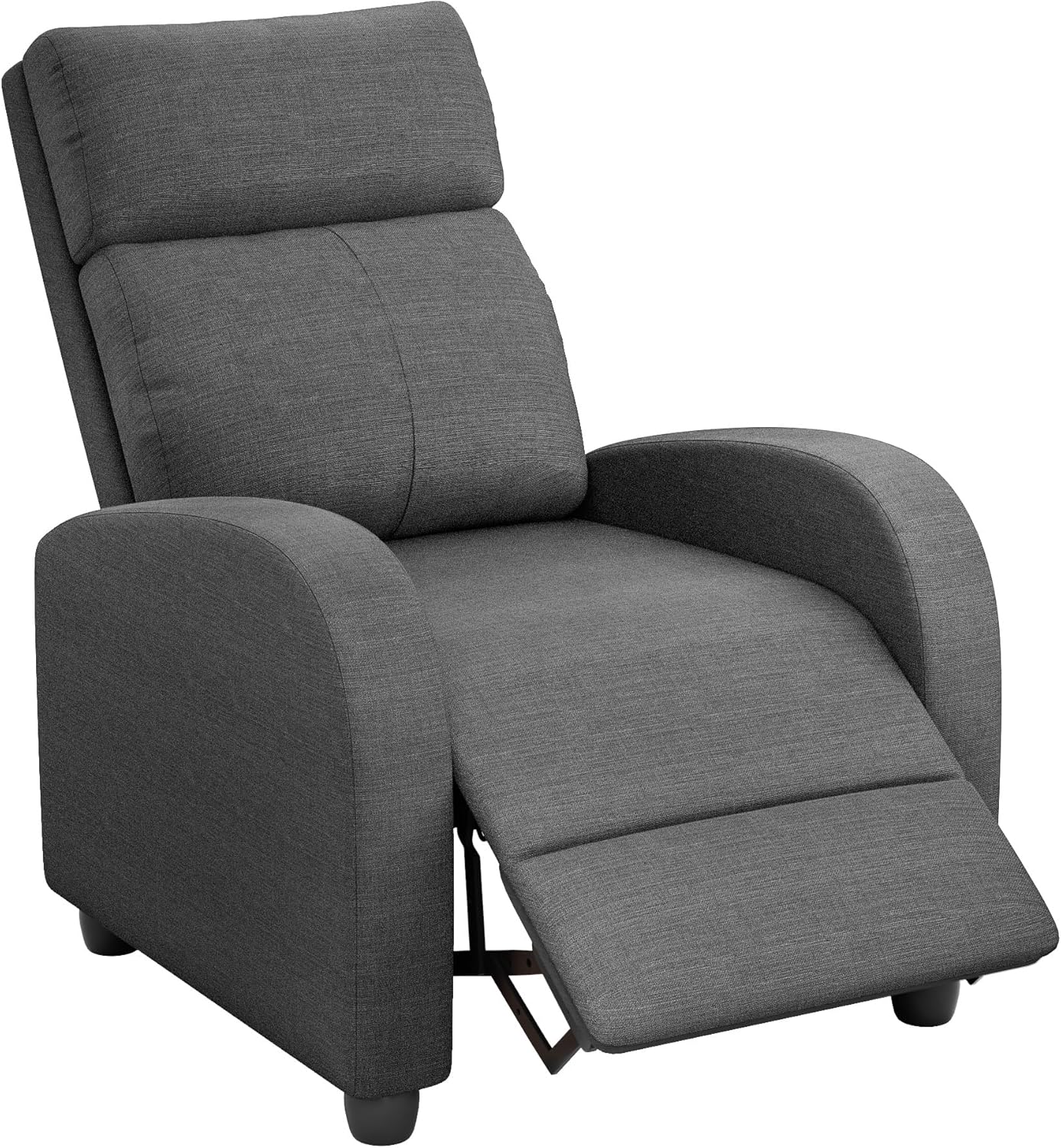 Homall Modern Recliner Chair PU Leather Padded Seat Single Sofa Home Theater