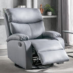 GNMLP2020 Swivel Rocker Recliner Chair Manual Small Space Nursery Living Room
