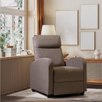 JUMMICO Adjustable Recliner Chair Home Theater Sofa with Thick Cushion