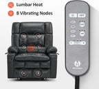 MCombo Dual Motor Power Lift Recliner Chair for Elderly with Heat Massage USB