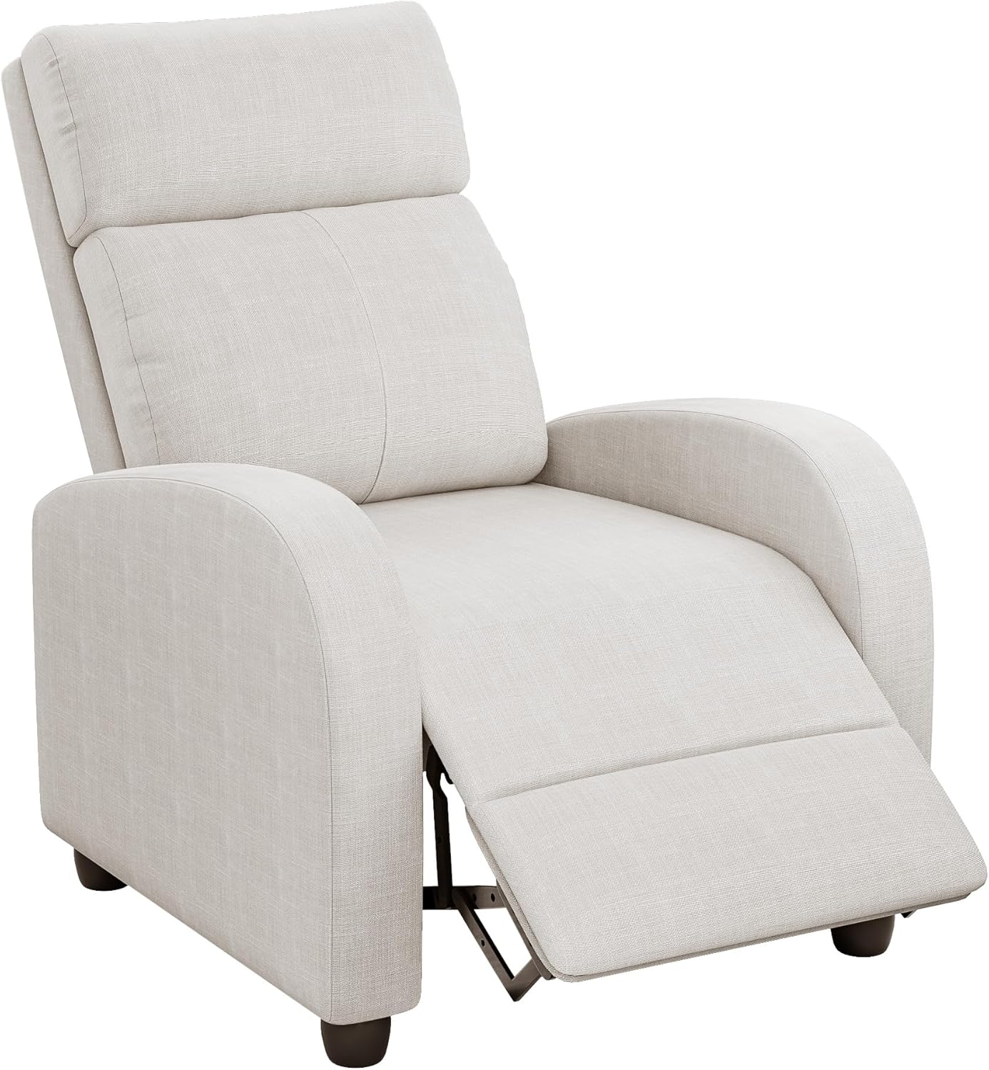 Homall Modern Recliner Chair PU Leather Padded Seat Single Sofa Home Theater
