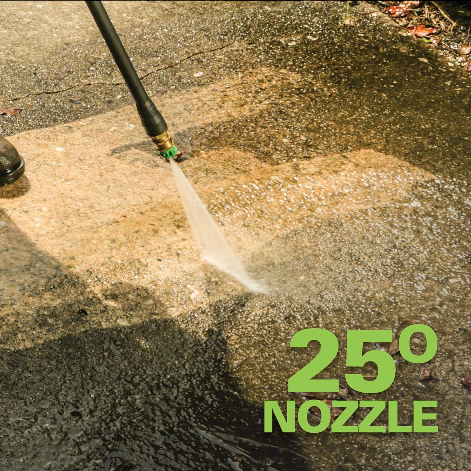 Greenworks 2000 PSI Electric Pressure Washer 13 Amp with Wheels 20 FT Hose 35 FT Cord