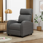 Homall Modern Recliner Chair PU Leather Padded Seat Single Sofa