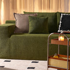 ovios Cloud Sectional Couch with L Shape Chaise Modern Modular Sofa