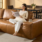 ovios Cloud Sectional Couch with L Shape Chaise Modern Modular Sofa