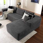 ovios Cloud Sectional Couch with L Shape Chaise Modern Modular Sofa
