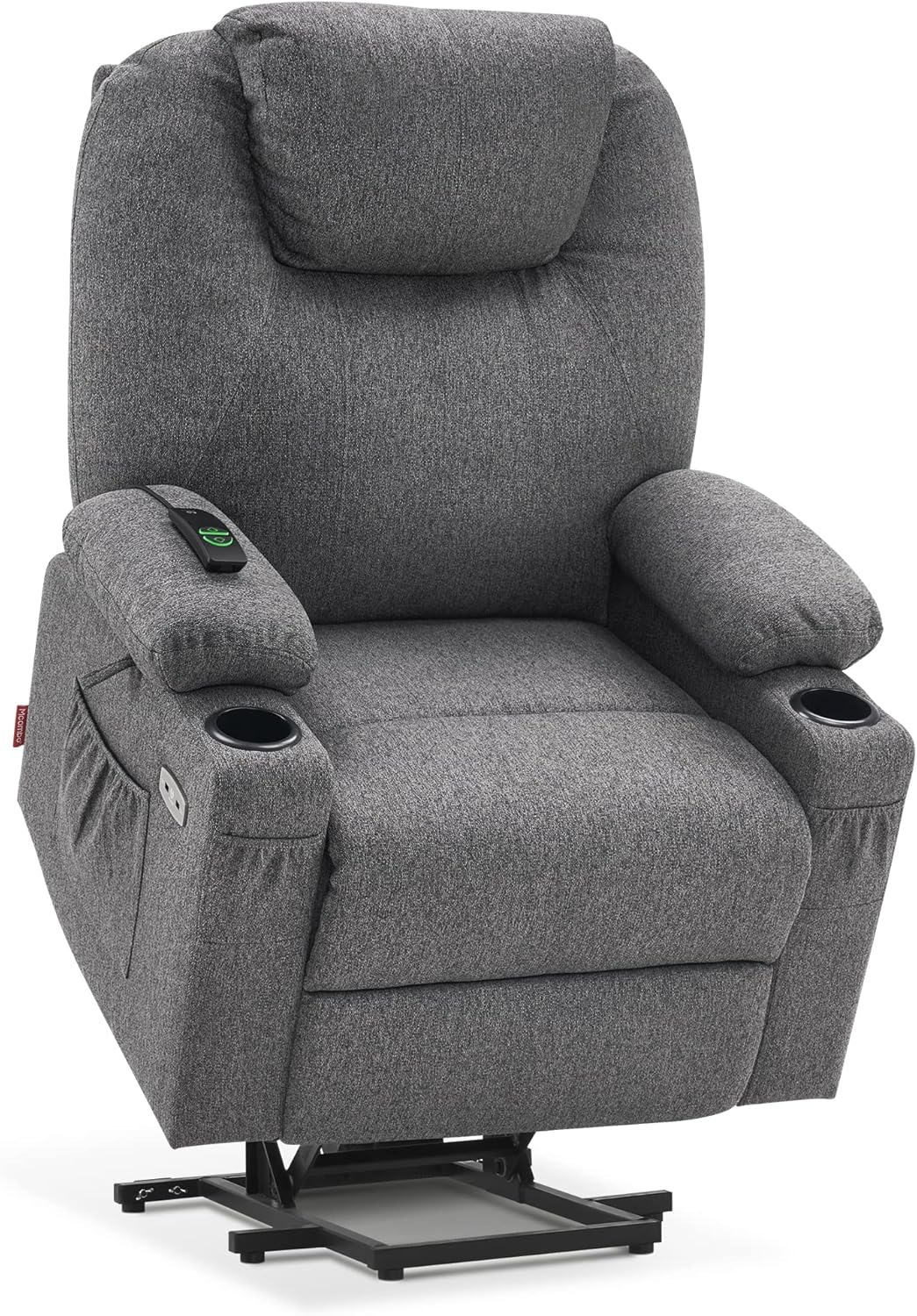 MCombo Power Lift Recliner Chair for Elderly with Heat Massage USB Cup Holders
