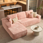 ovios Cloud Sectional Couch with L Shape Chaise Modern Modular Sofa