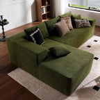 ovios Cloud Sectional Couch with L Shape Chaise Modern Modular Sofa