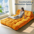 MAXYOYO Folding Sofa Bed Convertible Sleeper Chair with Pillow