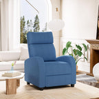 Homall Modern Recliner Chair PU Leather Padded Seat Single Sofa Home Theater