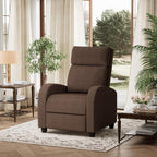 Homall Modern Recliner Chair PU Leather Padded Seat Single Sofa Home Theater