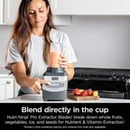 Ninja 1000W Countertop Blender Total Crushing Smoothie and Ice Blender 72oz Black & Grey