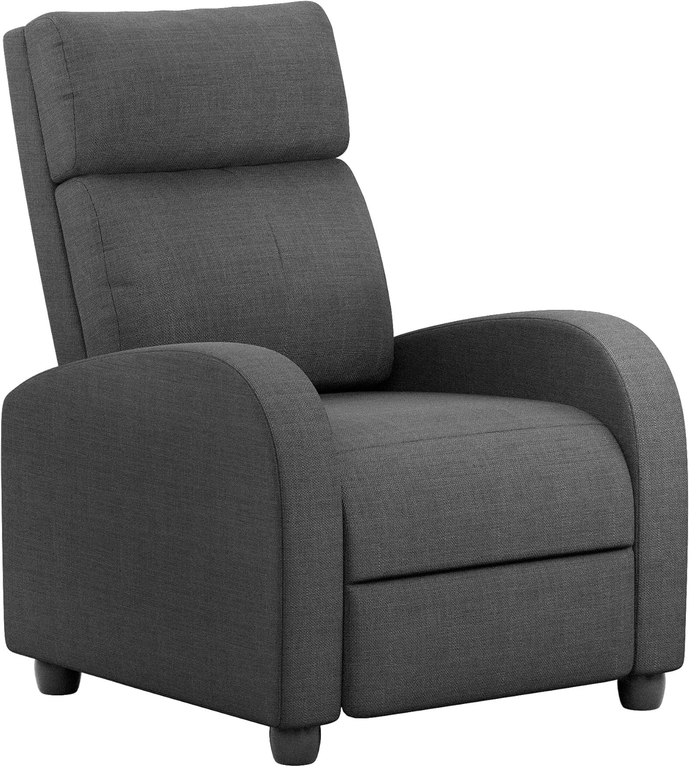 Homall Modern Recliner Chair PU Leather Padded Seat Single Sofa Home Theater