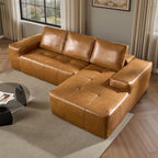 ovios Cloud Sectional Couch with L Shape Chaise Modern Modular Sofa