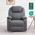 MCombo Power Lift Recliner Chair for Elderly with Heat Massage USB Cup Holders