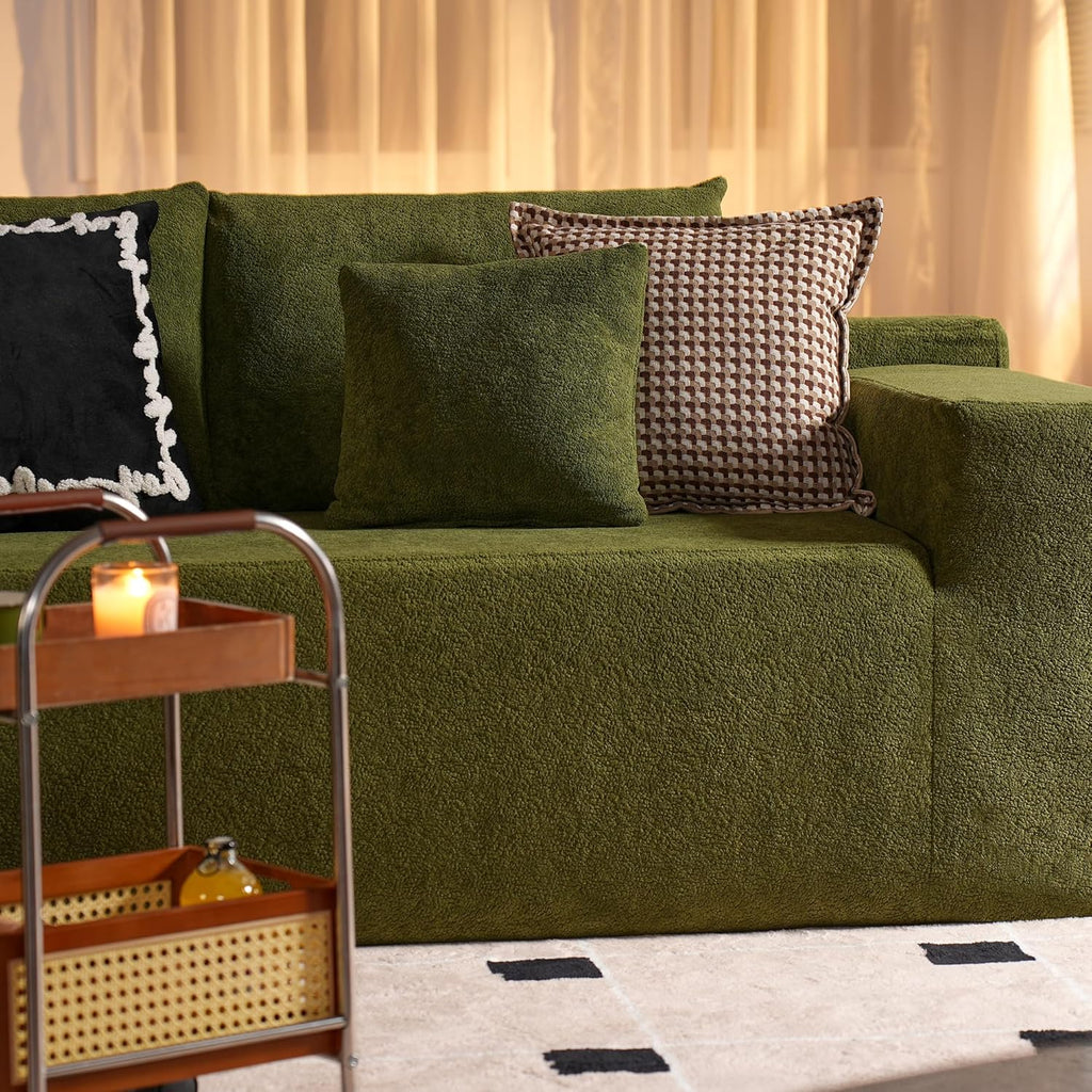ovios Cloud Sectional Couch with L Shape Chaise Modern Modular Sofa