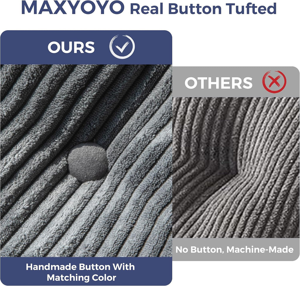 MAXYOYO Folding Sofa Bed Convertible Sleeper Chair with Pillow