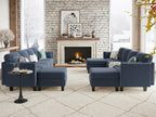 Huatean Home Modular Sectional Sofa U Shaped Couch 6 Seat Convertible High Density Foam