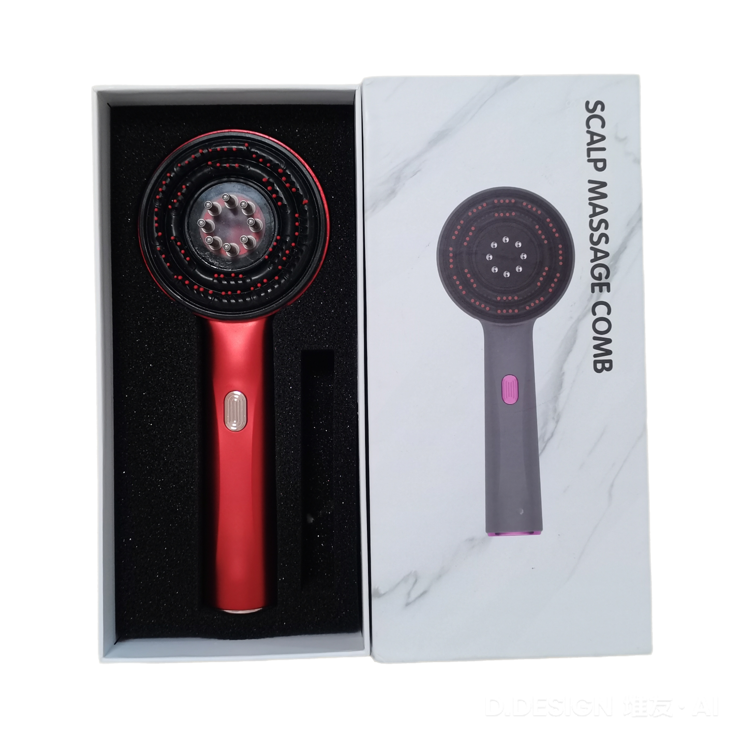 Hrebloom 3 In 1 Scalp Massager for Hair Growth
